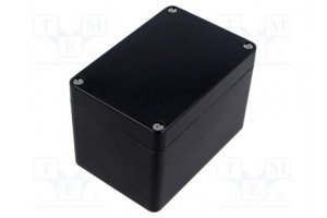 Enclosure: multipurpose X: 75mm Y: 110mm Z: 75mm polyester black