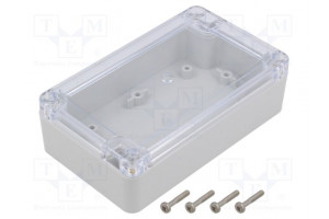 Enclosure: multipurpose X: 75mm Y: 125mm Z: 37mm ZP ABS