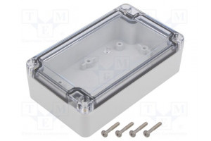 Enclosure: multipurpose X: 75mm Y: 125mm Z: 37mm ZP ABS IP67