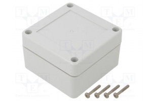 Enclosure: multipurpose X: 75mm Y: 75mm Z: 45mm ZP ABS IP67