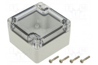 Enclosure: multipurpose X: 75mm Y: 75mm Z: 45mm ZP ABS IP67