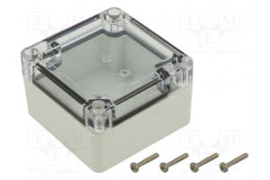 Enclosure: multipurpose X: 75mm Y: 75mm Z: 45mm ZP polycarbonate