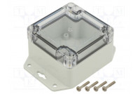 Enclosure: multipurpose X: 75mm Y: 75mm Z: 45mm ZP polycarbonate