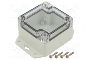 Enclosure: multipurpose X: 75mm Y: 75mm Z: 45mm ZP polycarbonate