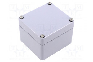 Enclosure: multipurpose X: 75mm Y: 80mm Z: 57mm AL aluminium