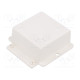 Enclosure: multipurpose X: 78mm Y: 82mm Z: 30mm ABS white