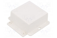 Enclosure: multipurpose X: 78mm Y: 82mm Z: 30mm ABS white