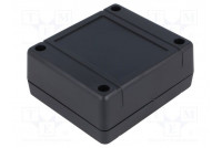 Enclosure: multipurpose X: 79mm Y: 89mm Z: 38mm ABS black IP54