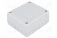 Enclosure: multipurpose X: 79mm Y: 89mm Z: 38mm ABS grey IP54