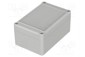 Enclosure: multipurpose X: 80mm Y: 120mm Z: 57mm EUROMAS II grey