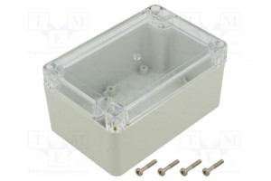 Enclosure: multipurpose X: 80mm Y: 120mm Z: 60mm ZP light grey