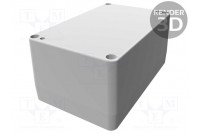 Enclosure: multipurpose X: 80mm Y: 125mm Z: 58mm 1550Z aluminium