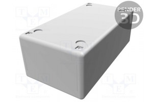 Enclosure: multipurpose X: 80mm Y: 150mm Z: 55mm MB polystyrene