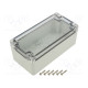 Enclosure: multipurpose X: 80mm Y: 160mm Z: 60mm ZP light grey