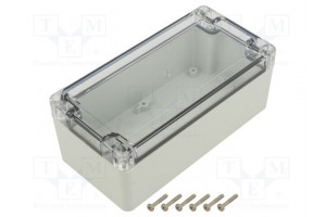 Enclosure: multipurpose X: 80mm Y: 160mm Z: 60mm ZP light grey