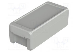 Enclosure: multipurpose X: 80mm Y: 191mm Z: 60mm BOCUBE ABS grey