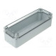 Enclosure: multipurpose X: 80mm Y: 230mm Z: 65mm PICCOLO grey