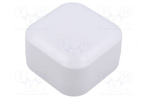 Enclosure: multipurpose X: 80mm Y: 80mm Z: 45mm 1556 ABS white