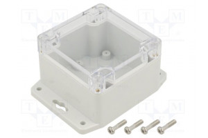 Enclosure: multipurpose X: 80mm Y: 82mm Z: 55mm with fixing lugs