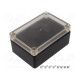 Enclosure: multipurpose X: 85mm Y: 125mm Z: 57mm ABS black