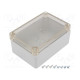 Enclosure: multipurpose X: 85mm Y: 125mm Z: 57mm ABS grey