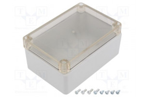 Enclosure: multipurpose X: 85mm Y: 125mm Z: 57mm ABS grey