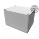 Enclosure: multipurpose X: 90mm Y: 120mm Z: 80mm 1554 grey