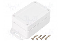 Enclosure: multipurpose X: 90mm Y: 60mm Z: 40mm ZP ASA white