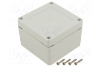 Enclosure: multipurpose X: 90mm Y: 90mm Z: 60mm ZP ABS IP67