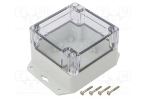 Enclosure: multipurpose X: 90mm Y: 90mm Z: 60mm ZP polycarbonate