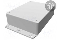 Enclosure: multipurpose X: 94mm Y: 121mm Z: 35mm 1591 ABS grey