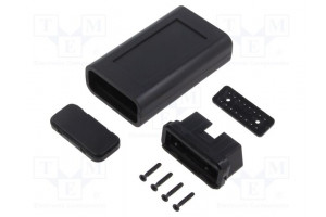 Kotelo: OBD X: 47,4mm Y: 94,6mm Z: 23,45mm ABS musta