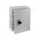 Enclosure: wall mounting X: 200mm Y: 250mm Z: 150mm CS steel