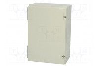 Enclosure: wall mounting X: 220mm Y: 320mm Z: 150mm NEO ABS grey