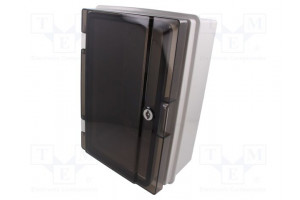 Enclosure: wall mounting X: 221mm Y: 311mm Z: 137mm ABS IP65