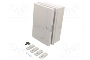 Enclosure: wall mounting X: 221mm Y: 311mm Z: 137mm ABS IP65