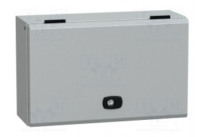 Enclosure: wall mounting X: 250mm Y: 400mm Z: 150mm Spacial S3DB