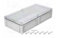 Enclosure: wall mounting X: 280mm Y: 560mm Z: 130mm EK grey IK08