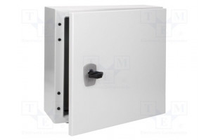 Enclosure: wall mounting X: 300mm Y: 300mm Z: 150mm CS steel