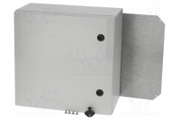 Enclosure: wall mounting X: 300mm Y: 300mm Z: 210mm ARCA grey