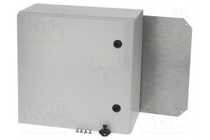 Enclosure: wall mounting X: 300mm Y: 300mm Z: 210mm ARCA grey