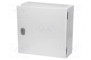 Enclosure: wall mounting X: 400mm Y: 400mm Z: 150mm CS steel