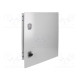 Enclosure: wall mounting X: 400mm Y: 500mm Z: 250mm CS steel