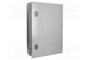 Enclosure: wall mounting X: 400mm Y: 600mm Z: 150mm CS steel