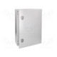 Enclosure: wall mounting X: 400mm Y: 600mm Z: 200mm CS steel