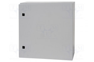 Enclosure: wall mounting X: 500mm Y: 500mm Z: 210mm AX steel