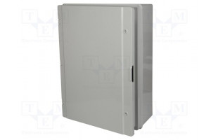 Enclosure: wall mounting X: 511mm Y: 711mm Z: 253mm ABS grey