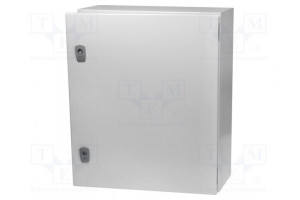 Enclosure: wall mounting X: 600mm Y: 600mm Z: 300mm CS steel