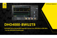 Rigol DHO4000-BWU2T8 200MHz - 800MHz OPTION LICENSE