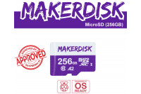 MakerDisk 256GB microSD MEMORY CARD